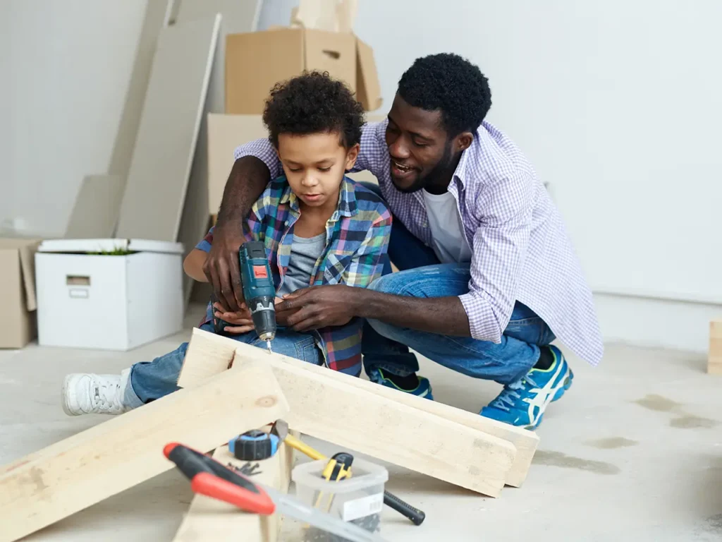 home remodel with children