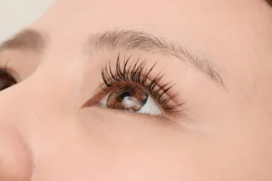 beautiful and healthy lashes